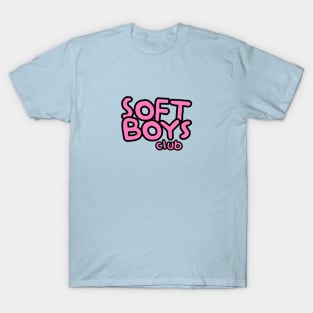 Soft Boys Club - Femboys Sissies Catboys Submissives T-Shirt